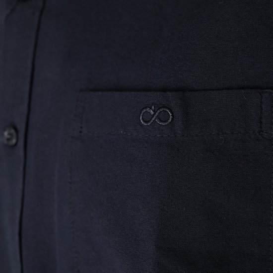 Double Outfitters GS-5225 Oxford srajca Črna - Srajce - Moške srajce za Močnejše Postave