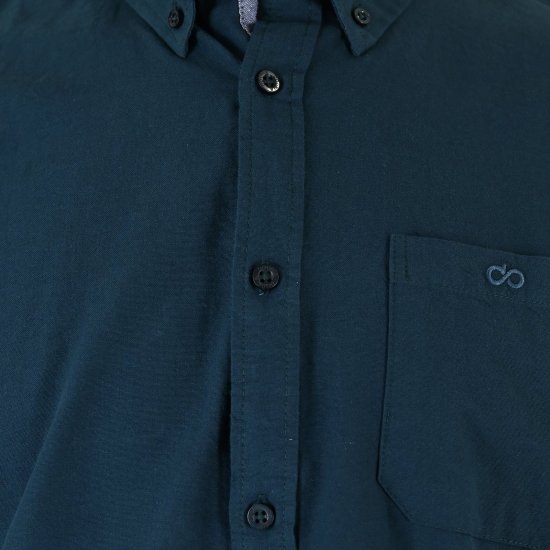 Double Outfitters GS-5225 Oxford srajca Temno zelena - Srajce - Moške srajce za Močnejše Postave