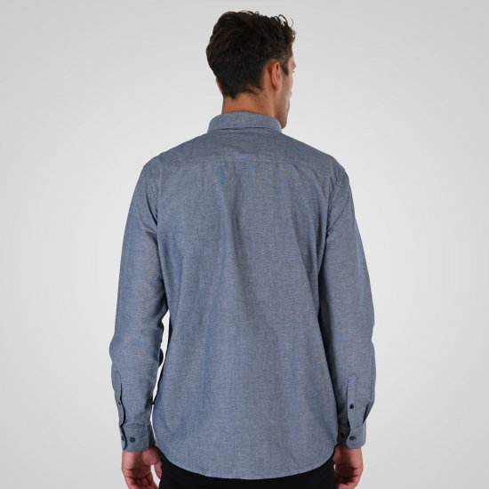 Double Outfitters GS-5225 Oxford srajca Svetlo modra - Srajce - Moške srajce za Močnejše Postave