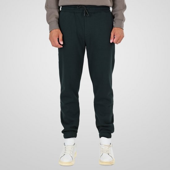 Double Outfitters MPAN-6055 Športne hlače Temno zelena - Trenirke & kratke trenirke - Moške Trenirke za Močnejše Postave