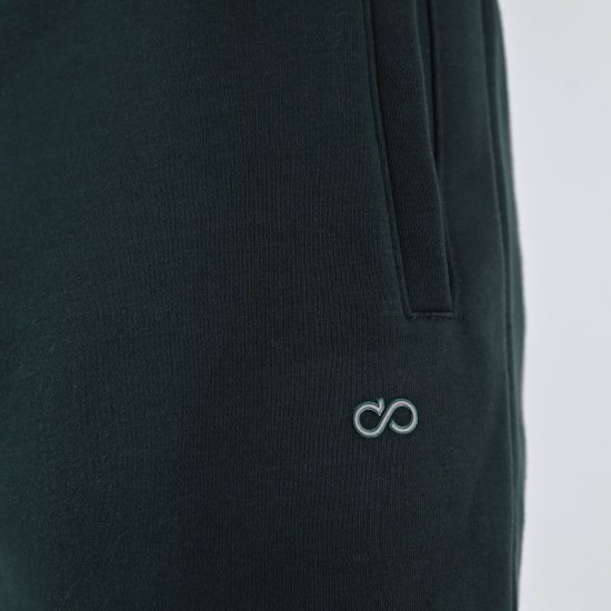 Double Outfitters MPAN-6055 Športne hlače Temno zelena - Trenirke & kratke trenirke - Moške Trenirke za Močnejše Postave