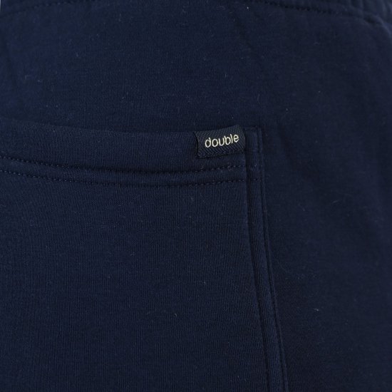 Double Outfitters MPAN-6055 Športne hlače Mornarska - Trenirke & kratke trenirke - Moške Trenirke za Močnejše Postave
