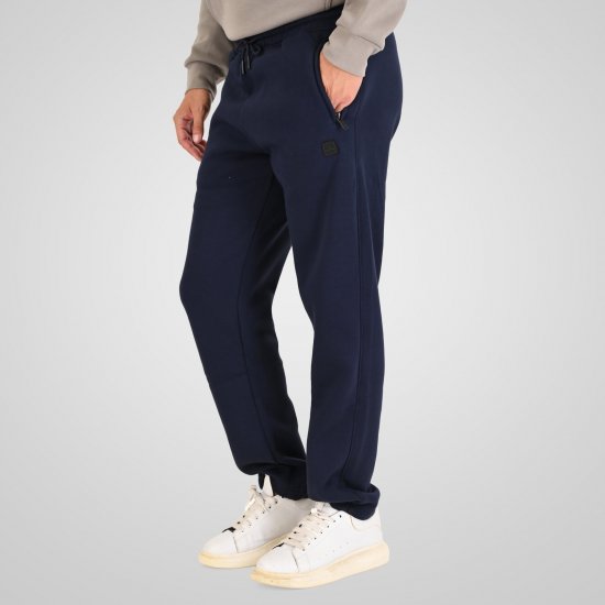 Double Outfitters MPAN-6056 Športne hlače Mornarska - Trenirke & kratke trenirke - Moške Trenirke za Močnejše Postave