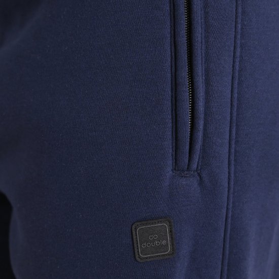 Double Outfitters MPAN-6056 Športne hlače Mornarska - Trenirke & kratke trenirke - Moške Trenirke za Močnejše Postave