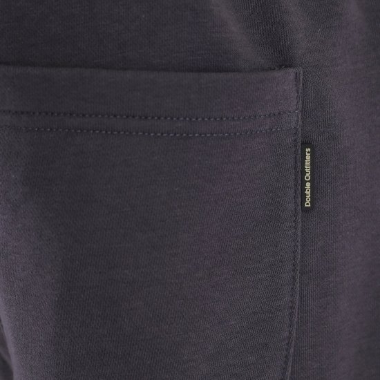 Double Outfitters MPAN-6057 Športne hlače Antracit - Trenirke & kratke trenirke - Moške Trenirke za Močnejše Postave