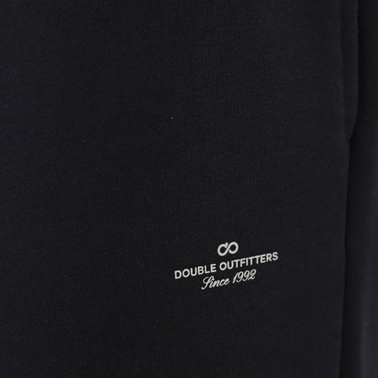 Double Outfitters MPAN-6057 Športne hlače Črna - Trenirke & kratke trenirke - Moške Trenirke za Močnejše Postave