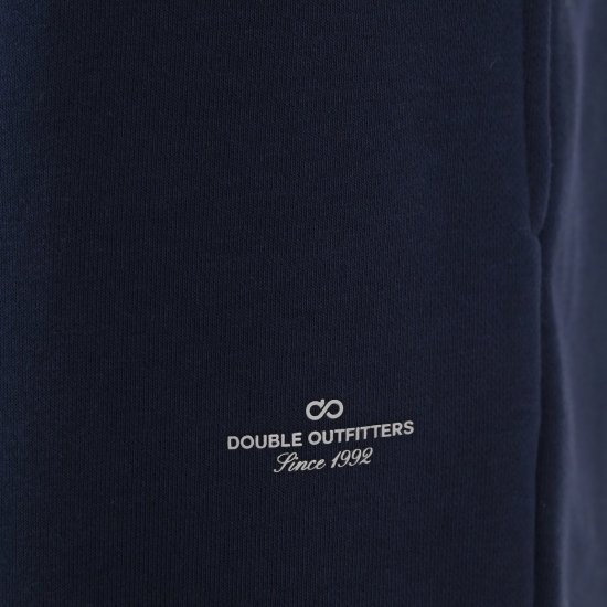Double Outfitters MPAN-6057 Športne hlače Mornarska - Trenirke & kratke trenirke - Moške Trenirke za Močnejše Postave