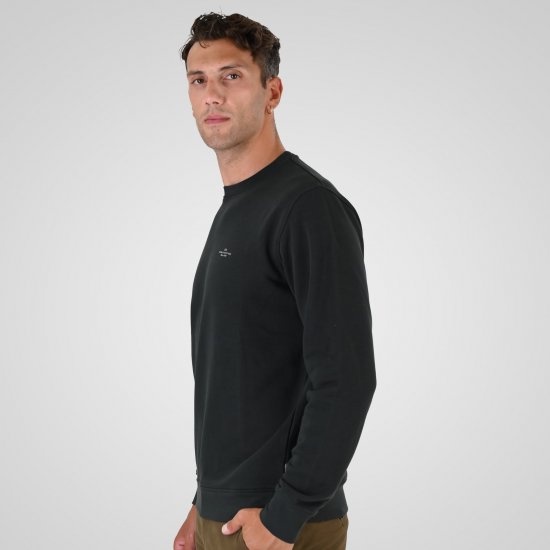 Double Outfitters MTOP-1141 Pulover Temno zelena - Puloverji & jopice - Moški Puloverji & Jopice za Močnejše Postave