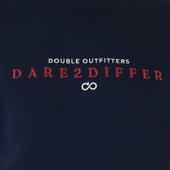 Double Outfitters MTOP-1151 Pulover Mornarska - Puloverji & jopice - Moški Puloverji & Jopice za Močnejše Postave
