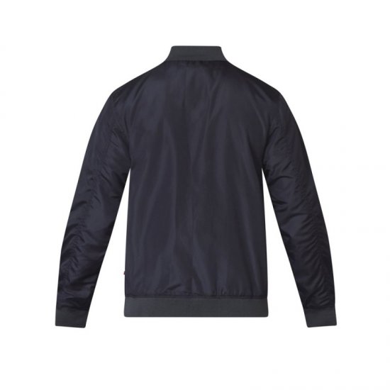 D555 Terron Bomber Jacket Black - Jakne - Moške bunde za Močnejše Postave