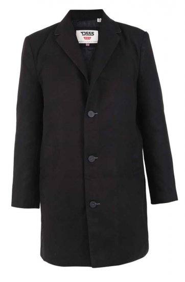 D555 Milton Classic Overcoat - Jakne - Moške bunde za Močnejše Postave