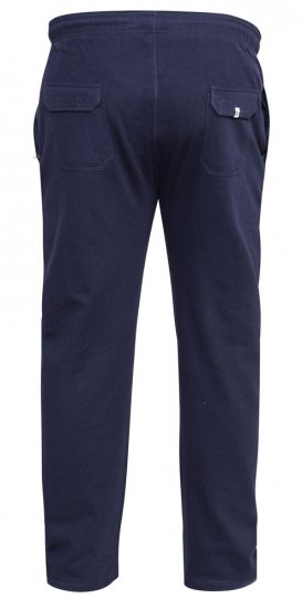 D555 Rory "Lightweight" Joggers Navy - Trenirke & kratke trenirke - Moške Trenirke za Močnejše Postave