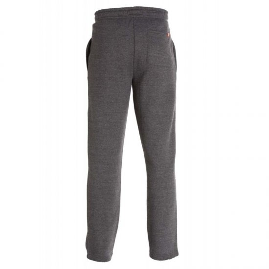 D555 Portland Sweatpants Charcoal - Trenirke & kratke trenirke - Moške Trenirke za Močnejše Postave