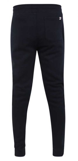 D555 Brandon Sweatpants with Tapered leg Navy - Trenirke & kratke trenirke - Moške Trenirke za Močnejše Postave