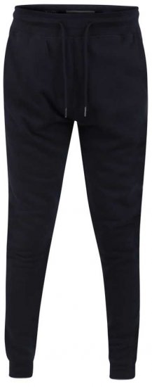D555 Brandon Sweatpants with Tapered leg Navy - Trenirke & kratke trenirke - Moške Trenirke za Močnejše Postave