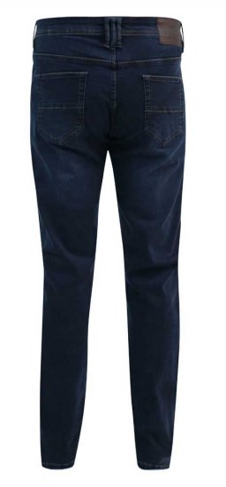 D555 Springfield 1959 Fit Stretch Jeans Dark Navy - Kavbojke & hlače - Moške Kavbojke in Hlače za Močnejše Postave