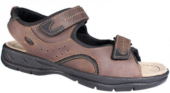 Jomos 503606 Sandals Dark Brown - Moški čevlji 40-52 - 
