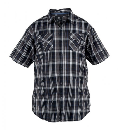 Duke Clarke S/S Shirt - Srajce - Moške srajce za Močnejše Postave