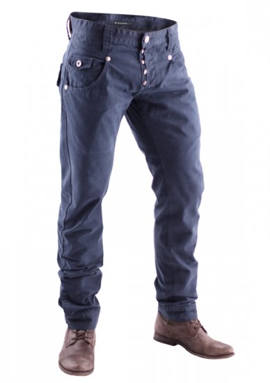 Mish Mash Rhoda Boat Navy - Kavbojke & hlače - Moške Kavbojke in Hlače za Močnejše Postave