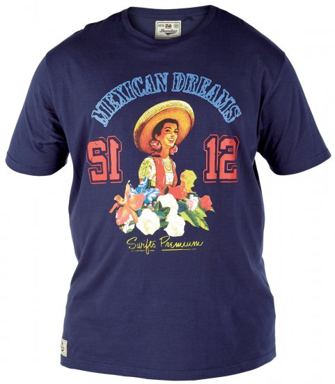 Duke Delmar Tee + Shirt - Srajce - Moške srajce za Močnejše Postave