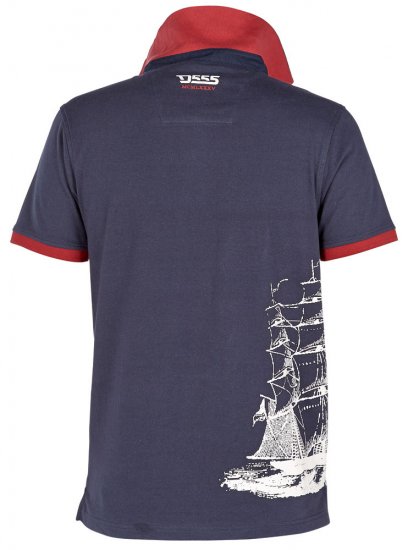 D555 Overwhelm Polo - Polo majice - Moške Polo Majice za Močnejše Postave