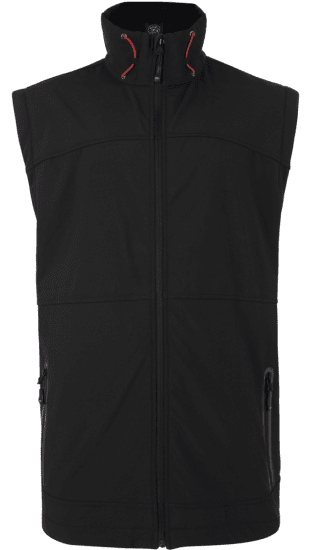 Kam Soft Shell Jacket Black - Jakne - Moške bunde za Močnejše Postave