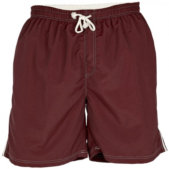 D555 Yarrow Swimshorts Burgundy - Spodnje perilo & kopalne hlače - Moško Spodnje Perilo za močnejše postave