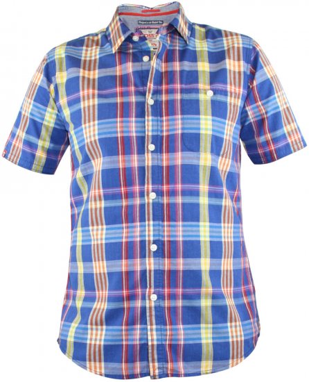 D555 Finely Tee + Shirt - Srajce - Moške srajce za Močnejše Postave