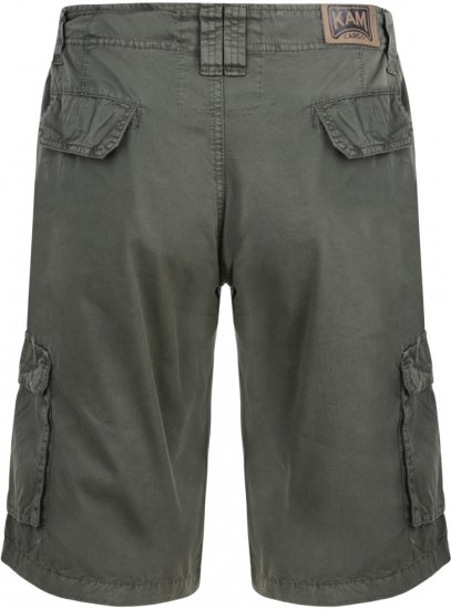 Kam Jeans 388 Shorts Khaki - Kratke hlače - Moške Kratke Hlače za Močnejše Postave