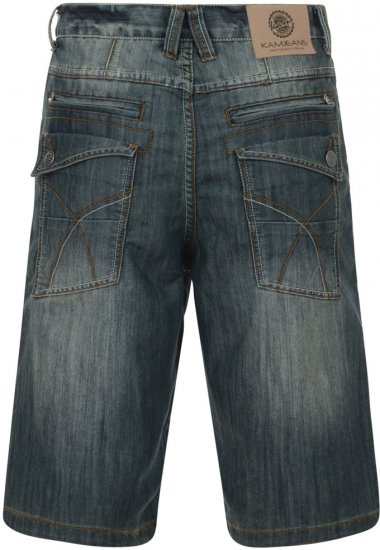 Kam Jeans Ricky2 Shorts - Kratke hlače - Moške Kratke Hlače za Močnejše Postave