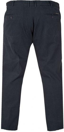 D555 Bruno Stretch Chino pants with Extenda Waist Indigo Blue - Kavbojke & hlače - Moške Kavbojke in Hlače za Močnejše Postave