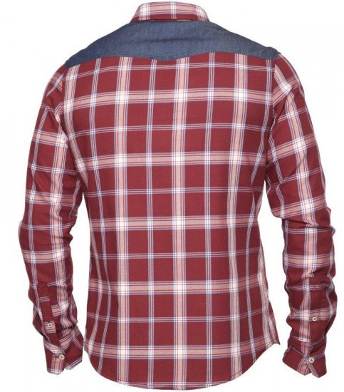 Mish Mash Tour Red - Srajce - Moške srajce za Močnejše Postave