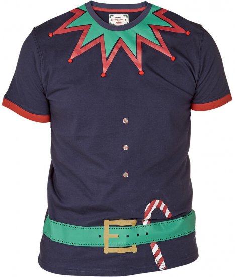 D555 Tinsel Navy - Kratke Majice - Moške kratke majice za močnejše postave