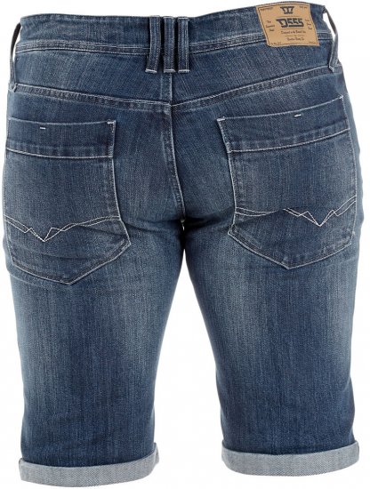 D555 Ferris Stretch Denim Short - Kratke hlače - Moške Kratke Hlače za Močnejše Postave