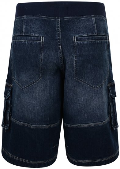 Kam Jeans Chicago Elastic rib Shorts - Kratke hlače - Moške Kratke Hlače za Močnejše Postave