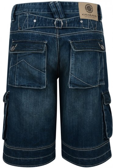 Kam Jeans Mario Cargo Shorts - Kratke hlače - Moške Kratke Hlače za Močnejše Postave