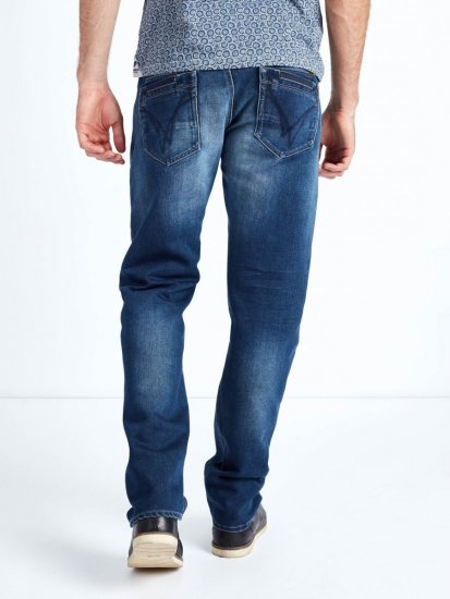 Mish Mash Youtube Dark - Kavbojke & hlače - Moške Kavbojke in Hlače za Močnejše Postave