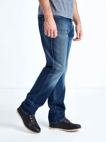 Mish Mash Youtube Dark - Kavbojke & hlače - Moške Kavbojke in Hlače za Močnejše Postave