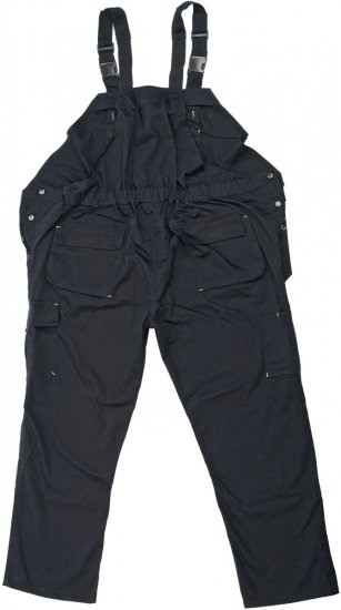 Marc & Mark Work-bib Black - Delovne obleke - Delovne Obleke Močnejše postave