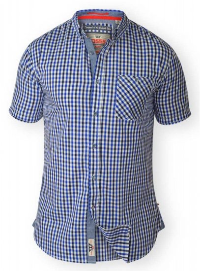 D555 JAIDEN Short Sleeve Shirt & T-shirt Combo - Srajce - Moške srajce za Močnejše Postave