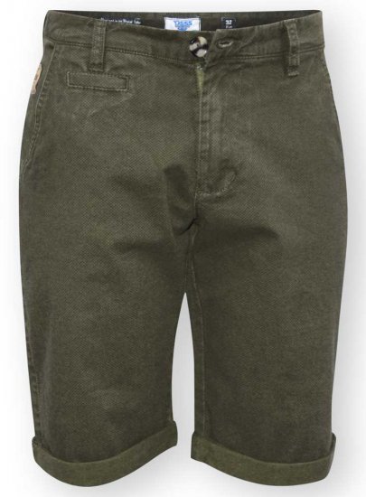 D555 Bruce Chino Short Khaki - Kratke hlače - Moške Kratke Hlače za Močnejše Postave