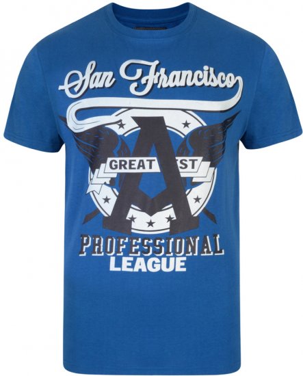 Kam Jeans San Francisco State 2-pack T-shirt - Kratke Majice - Moške kratke majice za močnejše postave