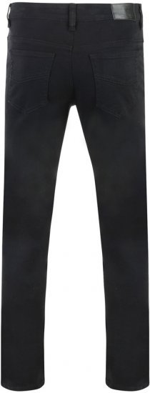 Kam Jeans Alba 5-pocket Stretch Chinos Black TALL SIZES - MOŠKA OBLAČILA MT-6XLT - DALJŠI kroji