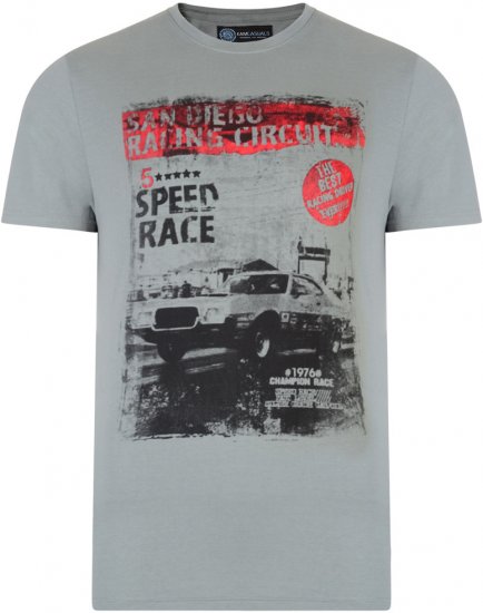 Kam Jeans Speed Race Tee - Kratke Majice - Moške kratke majice za močnejše postave