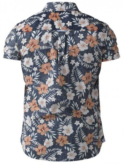 D555 Huxley Hawaii Shirt - Srajce - Moške srajce za Močnejše Postave