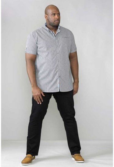 D555 Skyler Short Sleeve Shirt - Srajce - Moške srajce za Močnejše Postave