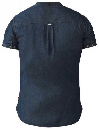 D555 Astra Short Sleeve Denim Shirt - Srajce - Moške srajce za Močnejše Postave