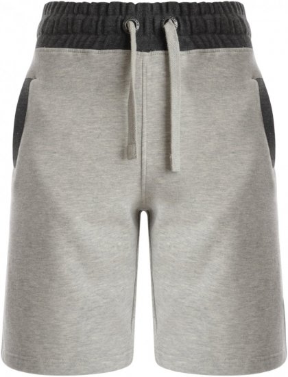 Kam Jeans 315 Jogger Shorts Grey - Trenirke & kratke trenirke - Moške Trenirke za Močnejše Postave