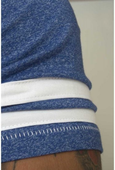 D555 Ignite T-shirt Blue - Kratke Majice - Moške kratke majice za močnejše postave