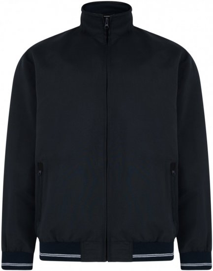 Kam Jeans 436 Summer Jacket Black - Jakne - Moške bunde za Močnejše Postave